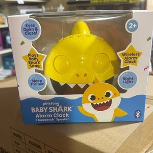 Pinkfong Baby Shark Yellow Alarm Clock